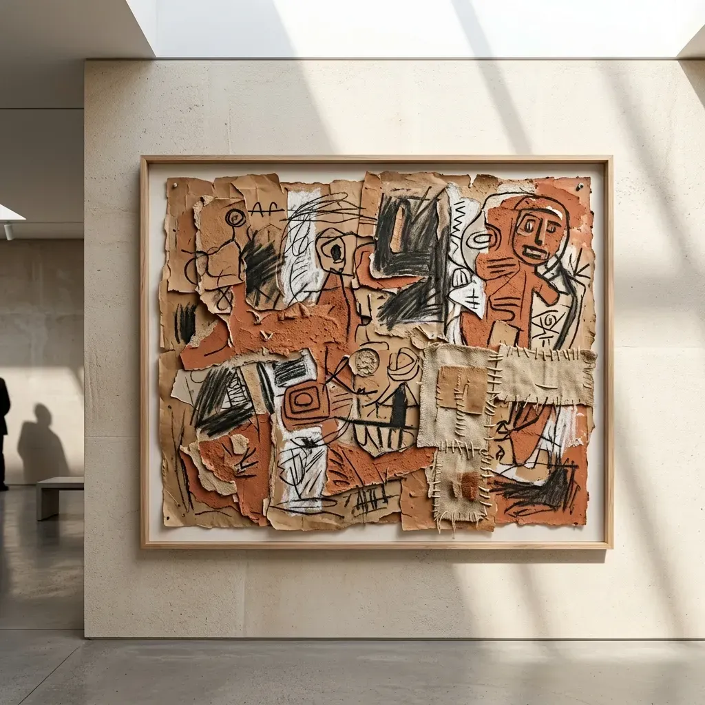 Ilustración de referencia 'Art Brut' - Detalle 1